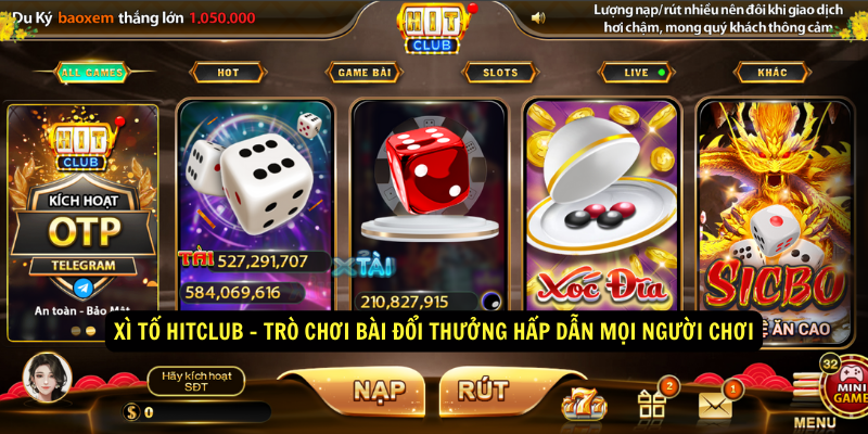 Xì tố Hitclub Trò chơi bài đổi thưởng hấp dẫn mọi người chơi Xì tố Hitclub Trò chơi bài đổi thưởng hấp dẫn mọi người chơi