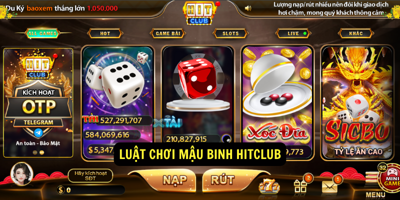Luật chơi mậu binh Hitclub Luật chơi mậu binh Hitclub